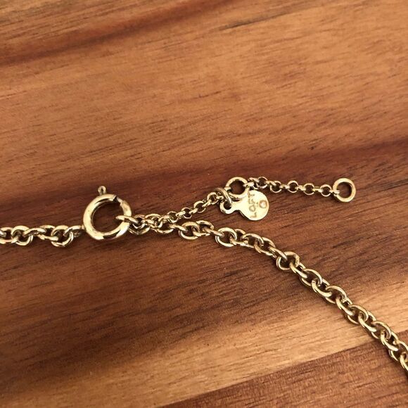 LOFT | Rhinestone Beaded Statement Necklace | 18” Adjustable - Picture 4 of 4